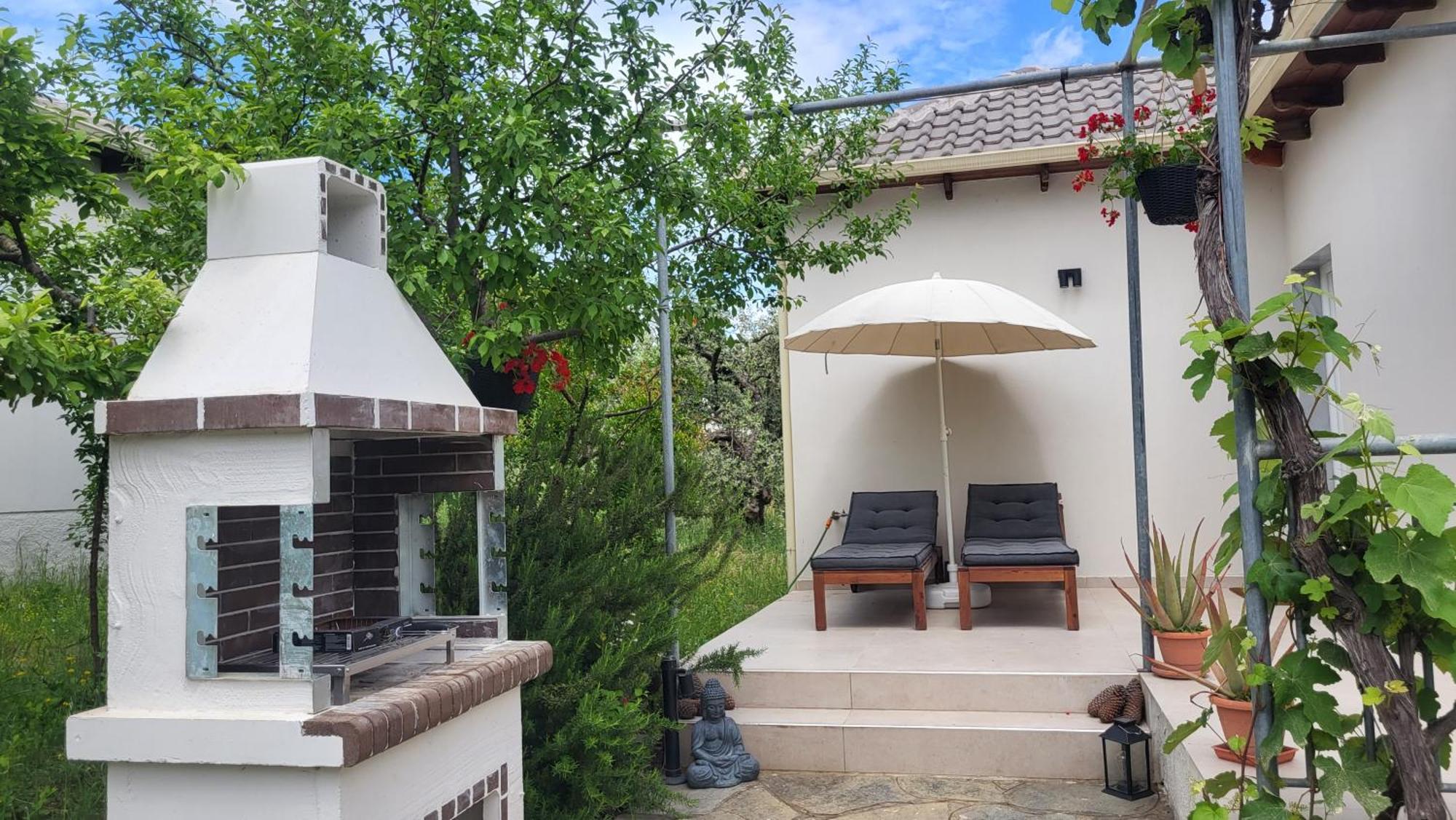 Ioannis Houses - Gemuetliches Ferienhaus Im Olivenhain Skala Potamia  Exteriör bild