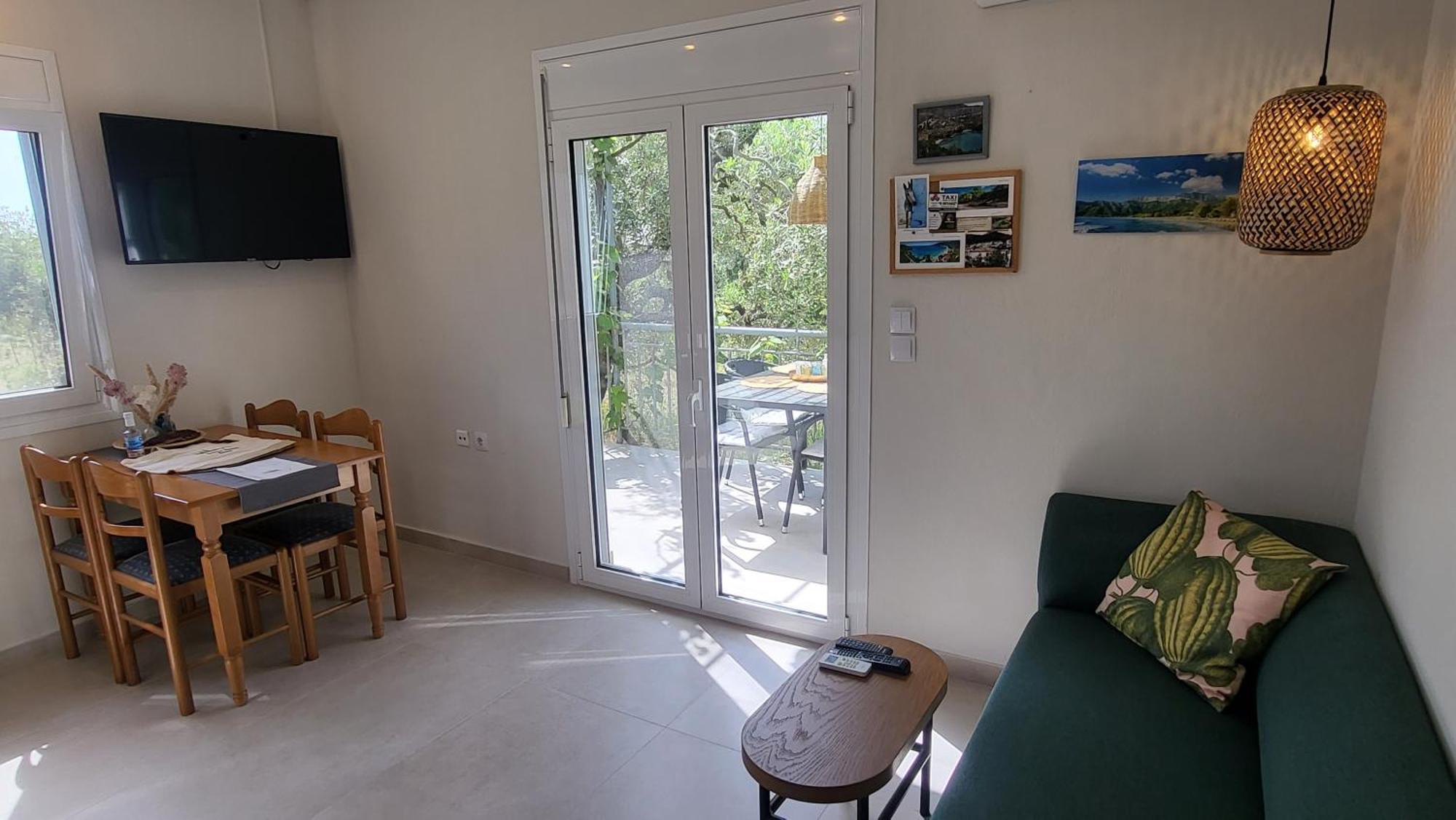 Ioannis Houses - Gemuetliches Ferienhaus Im Olivenhain Skala Potamia  Rum bild